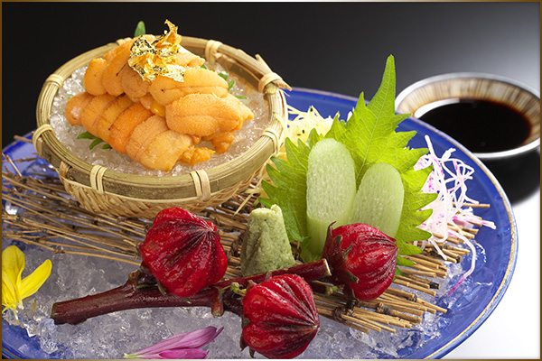 Raw sea urchin (Hokkaido product)