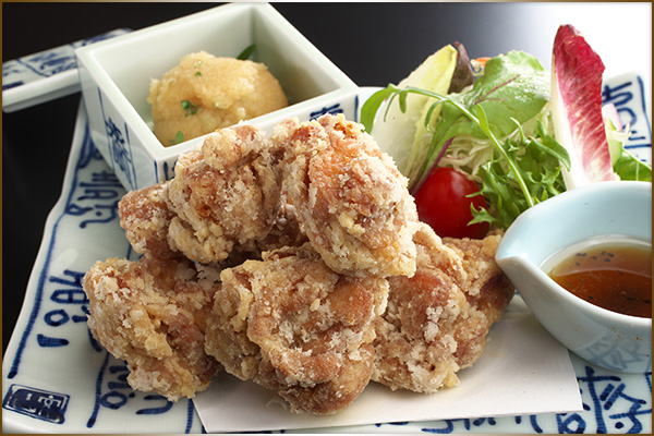 Tatsuta-age fried chicken