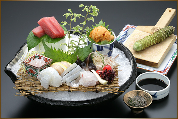 Sashimi sampler